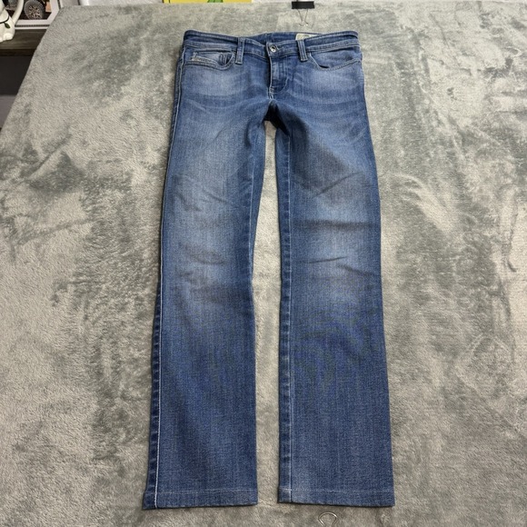 Diesel Denim - Diesel Skinzee Women's Jeans 27x32 (26x25) Blue Super Skinny Mid Rise Grunge